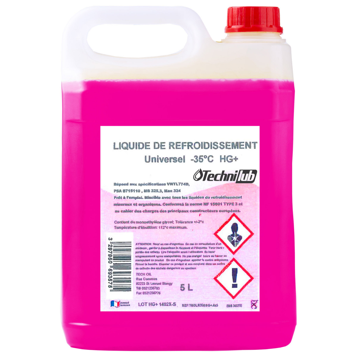 Achat LIQUIDE DE REFROIDISSEMENT -35 UNIVERSEL ROE HG+