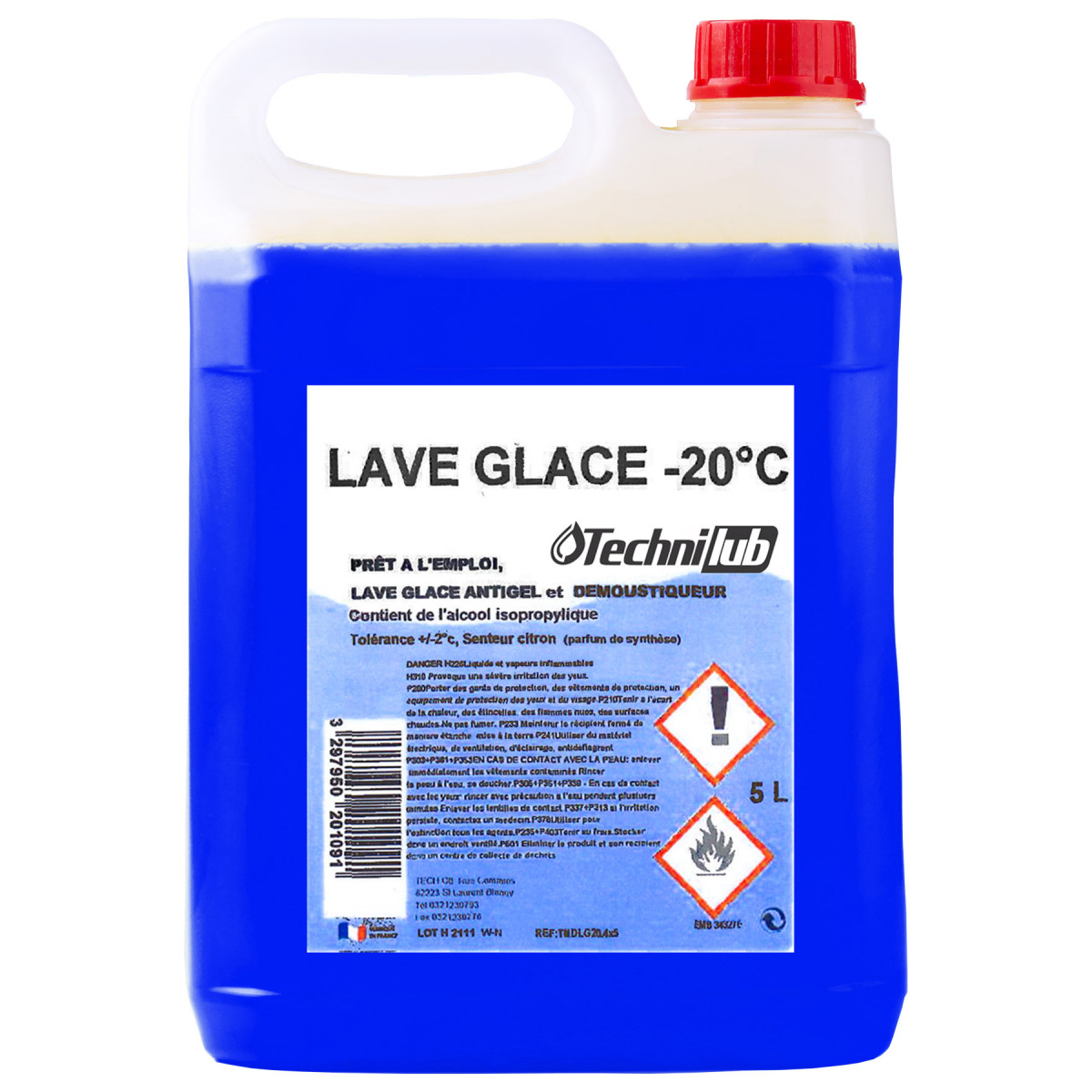 Lave glace antigel