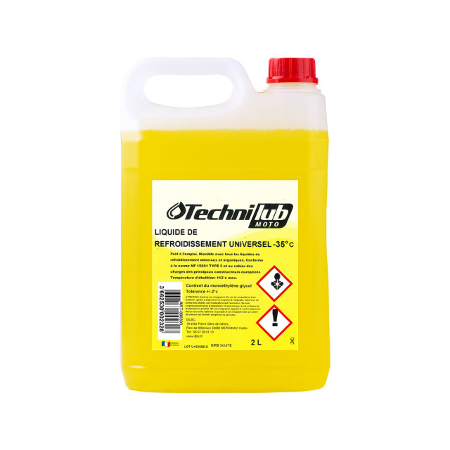 Liquide refroidissement pour moto Lubrifiant moto